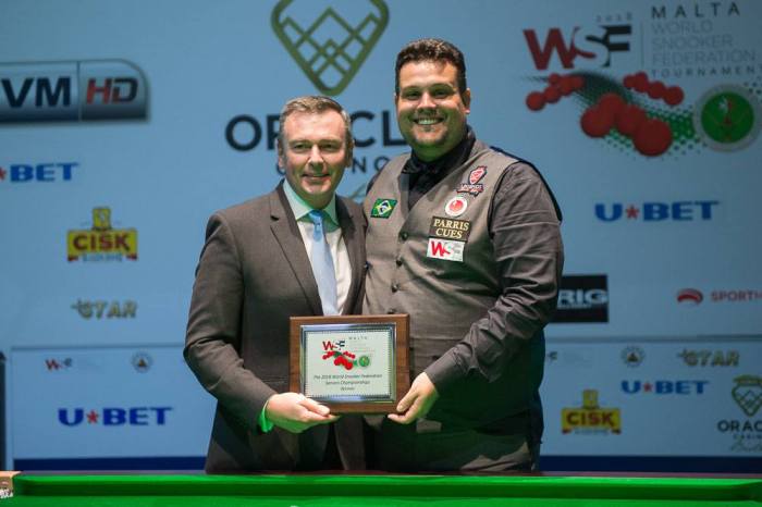 Igor Figuereido WSF Masters Champion 2018