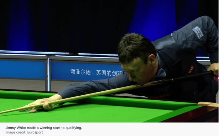 Jimmy White - R1 of the 2020 WC quals