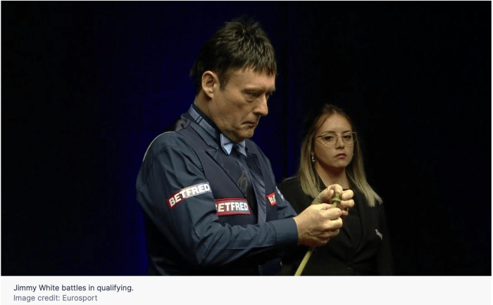 Jimmy White - R2 of the 2020 WC Quals
